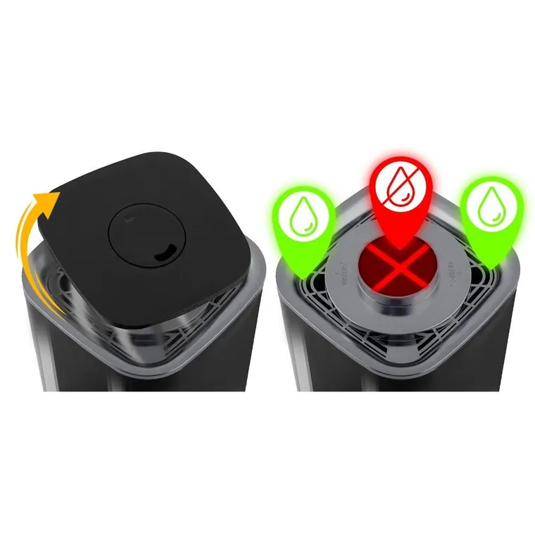 Berdsen, nawilżacz powietrza, czarny