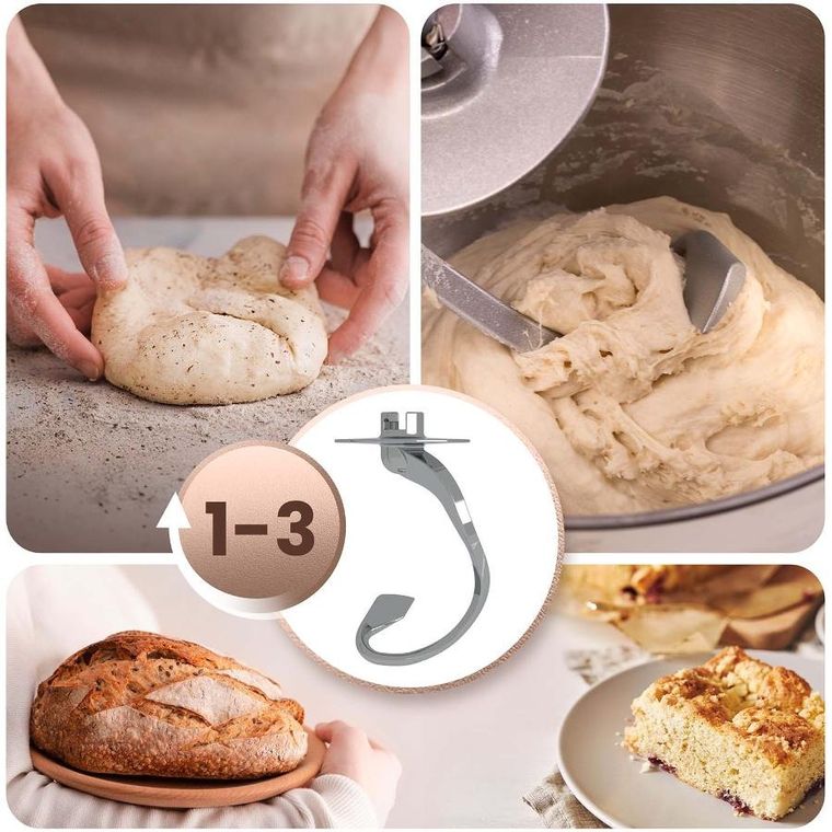 Berdsen, robot kuchenny, planetarny mikser 3w1, 6l, 1400W, BD-756