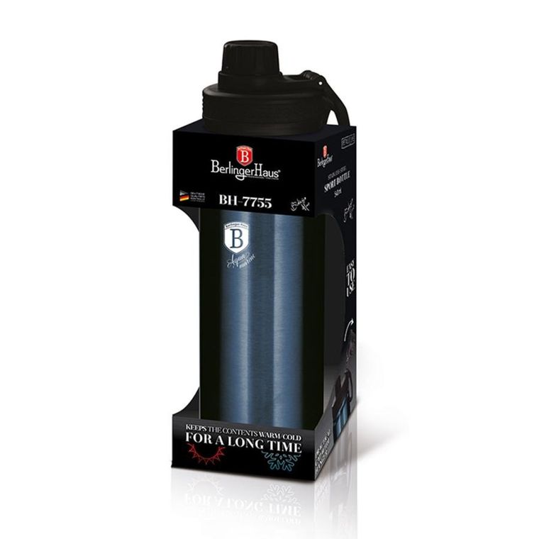 Berlinger Haus, Aquamarine, sportowa butelka, 540 ml, BH-7755