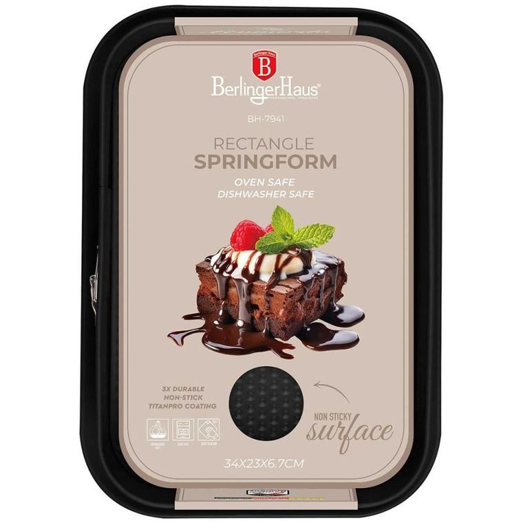 Berlinger Haus, forma tytanowa, leonardo, 39-27 cm