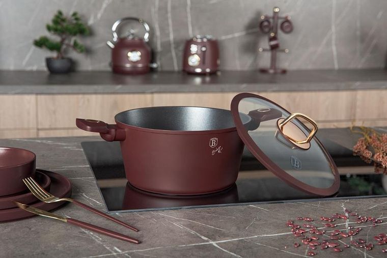 Berlinger Haus, Leonardo, garnek tytanowy z pokrywą, 8l