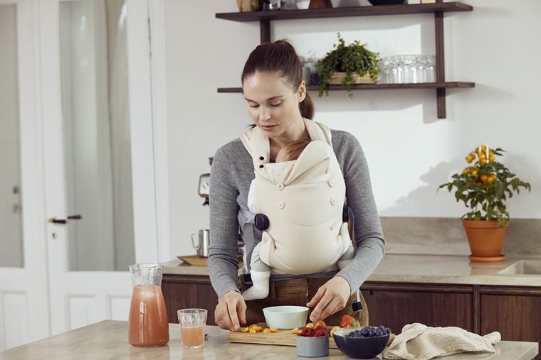 BeSafe, Newborn Haven, nosidełko, piaskowe