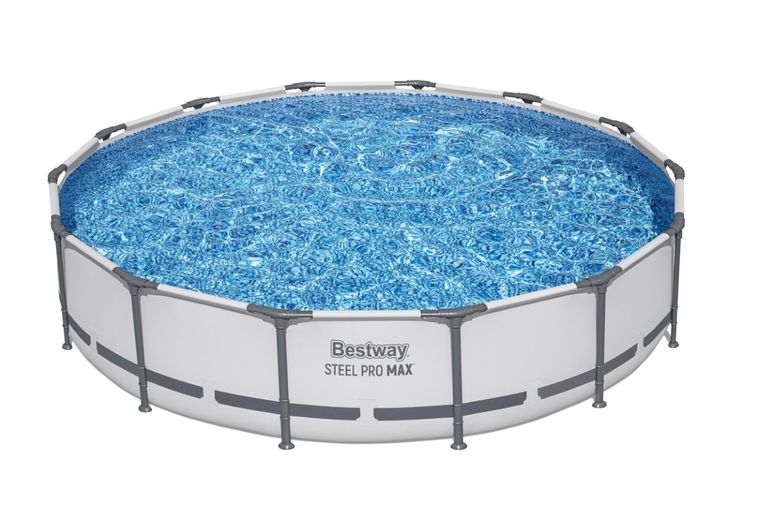 Bestway, basen ogrodowy stelażowy, 427-84 cm, zestaw 17w1