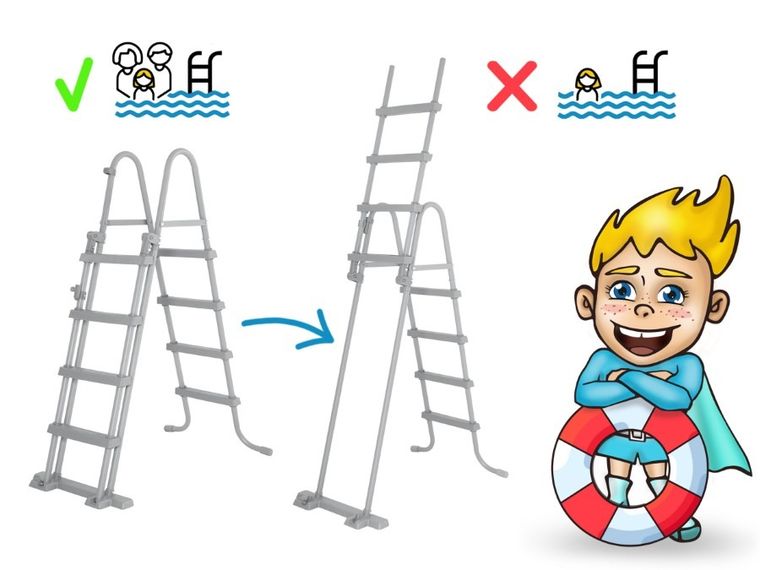 Bestway, basen stelażowy z pompą filtrującą i akcesoriami, prostokątny, 549-274-122 cm, zestaw 12w1