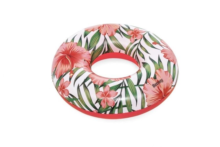 Bestway, koło do pływania, kwiaty, 107 cm