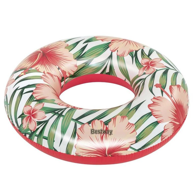 Bestway, koło do pływania, różowe, 119 cm