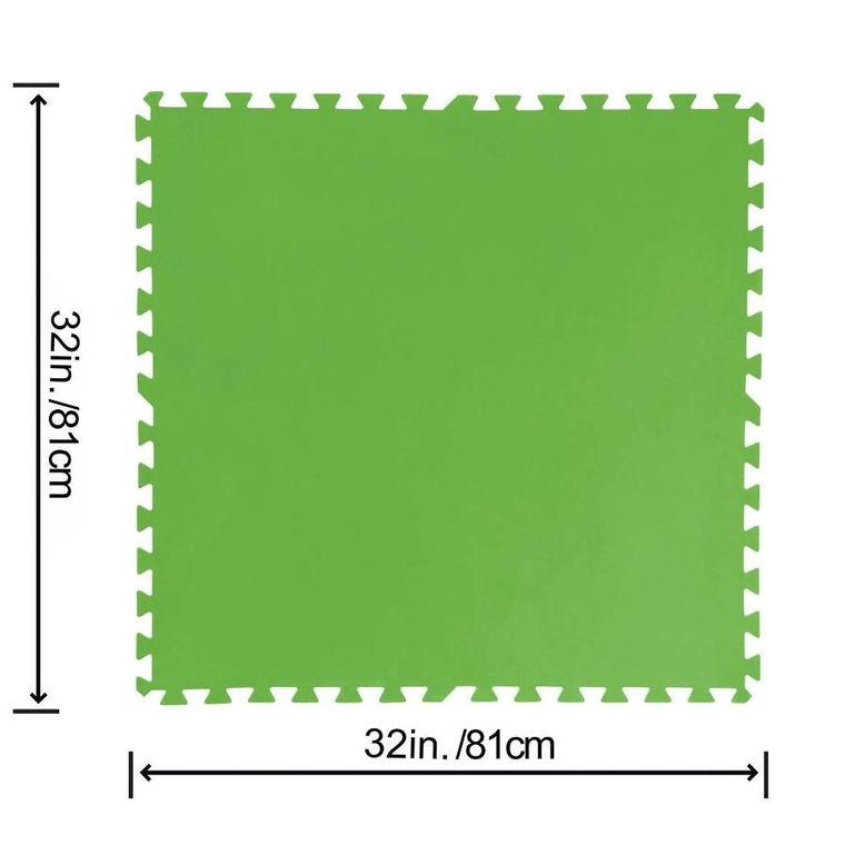 Bestway, mata piankowa pod basen, puzzle, 78-78 cm, 9 szt.
