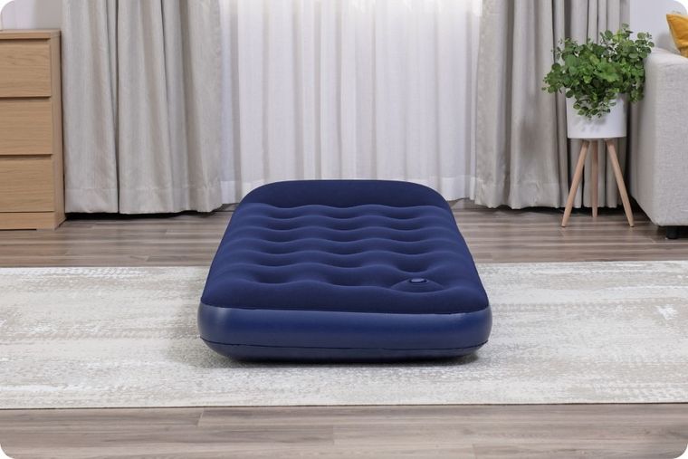 Bestway, materac dmuchany z pompką, 185-76-28 cm