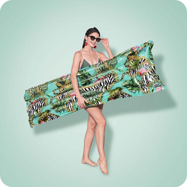 Bestway, materac do pływania, dżungla