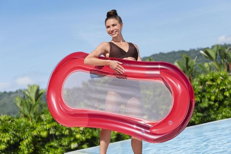 Bestway, materac do pływania, różowy