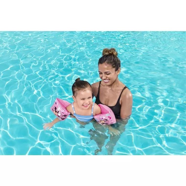 Bestway, Myszka Minnie, rękawki do pływania dla dzieci, 23-15 cm