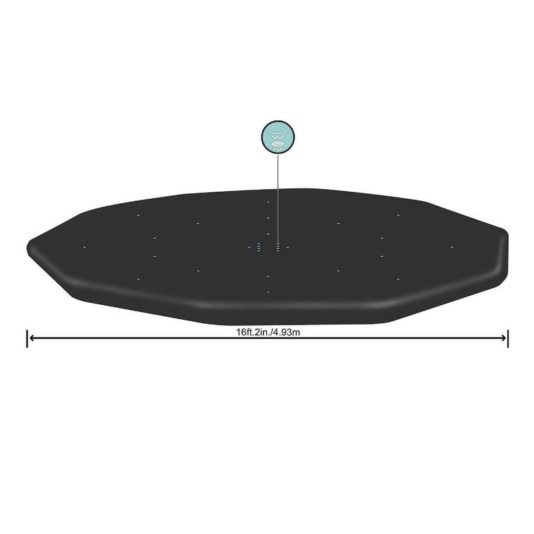 Bestway, pokrywa do basenu stelażowego, 488 cm
