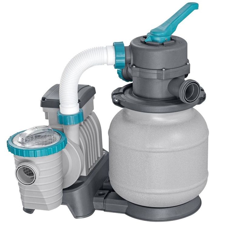 Bestway, pompa piaskowa, 6056 l/h + piasek, 25 kg, 58497