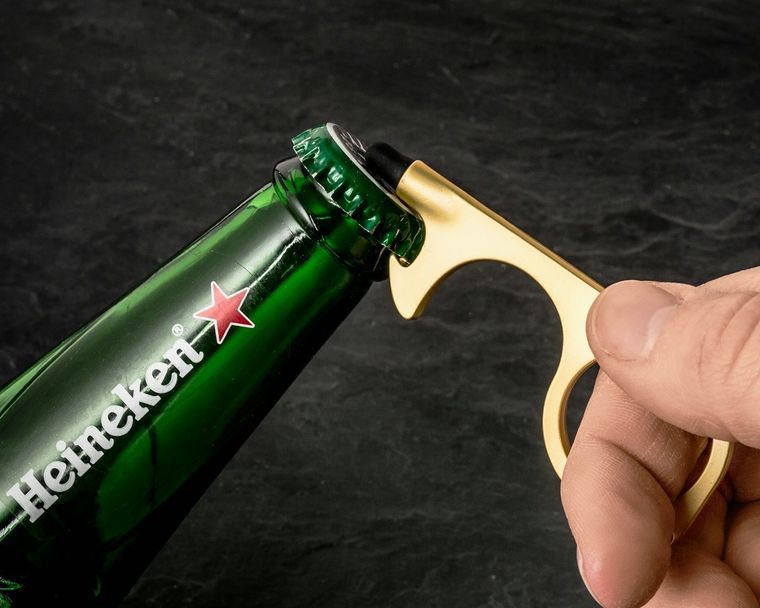 Bezdotykowy dotykacz, złoty