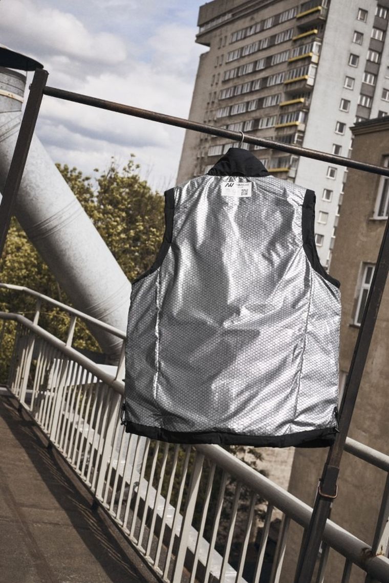 Bezrękawnik unisex oversize podgrzewany na USB NOWEAR