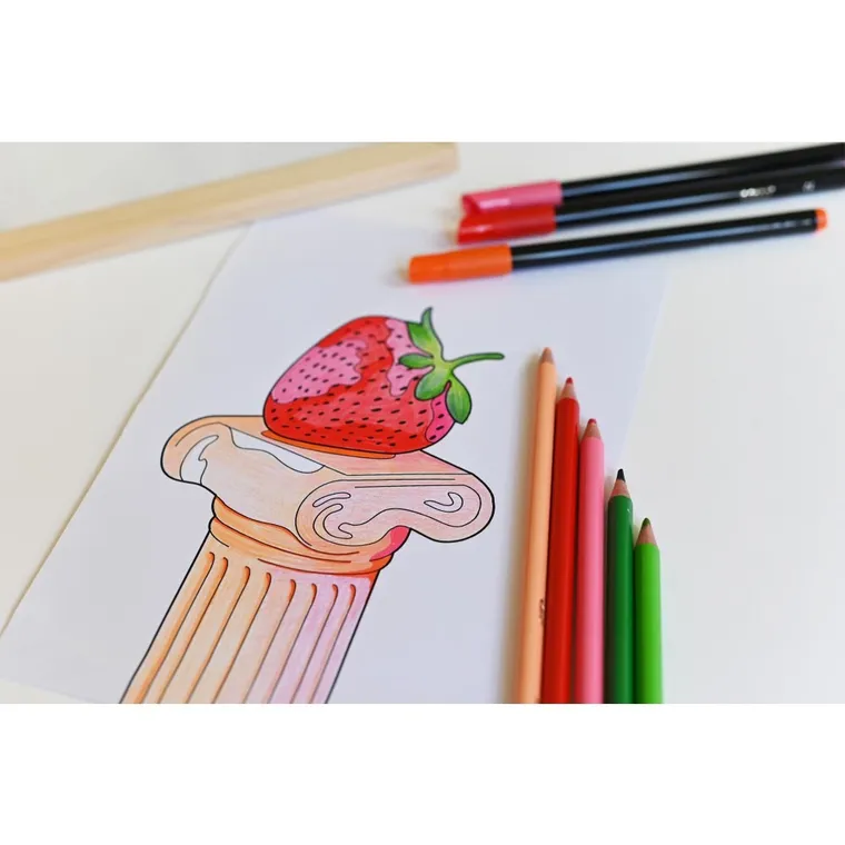 Bic, Intensity Up, kredki ołówowe trójkątne, 24 kolory