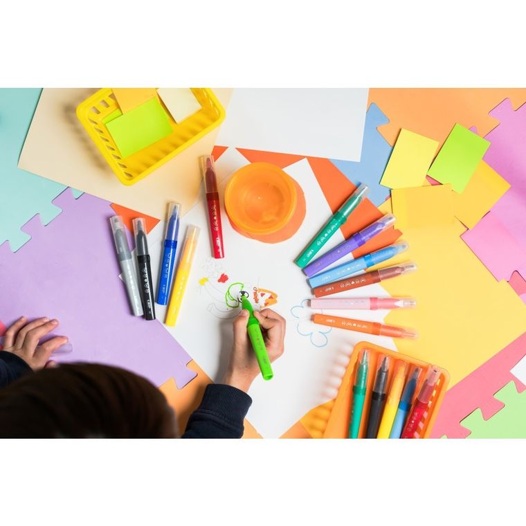 Bic, Kids, Comfort Jumbo, flamastry, 12 kolorów