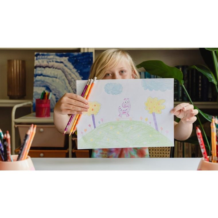 Bic, Kids, Evolution Illusion, kredki ołówkowe, 12 kolorów