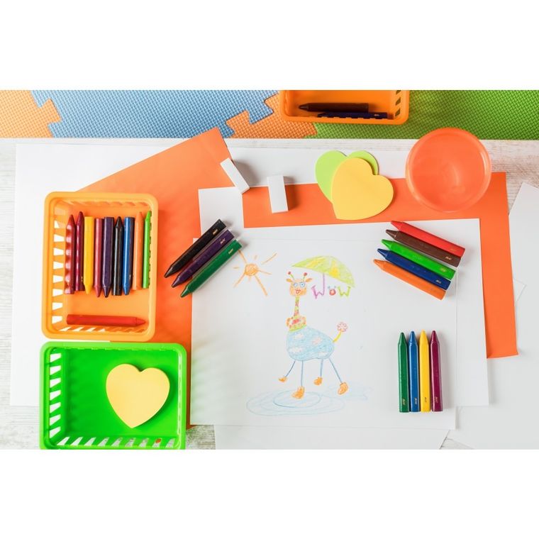 Bic, Kids, Plastidecor Triangle, kredki świecowe trójkątne, 12 kolorów