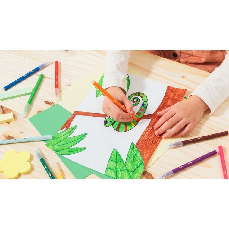 Bic, Kids, Visa, flamastry, 24 szt.