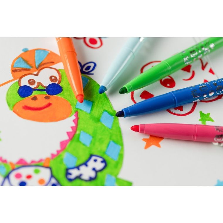 Bic, Kids, Visacolor XL, flamastry, 8 kolorów