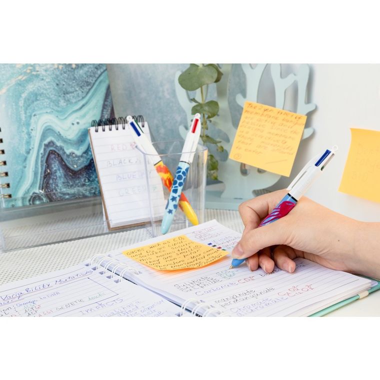 Bic, Velours Ast, długopis 4 kolorowy