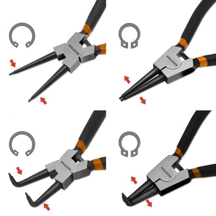 Bigstren, Segera, szczypce, 4 szt.