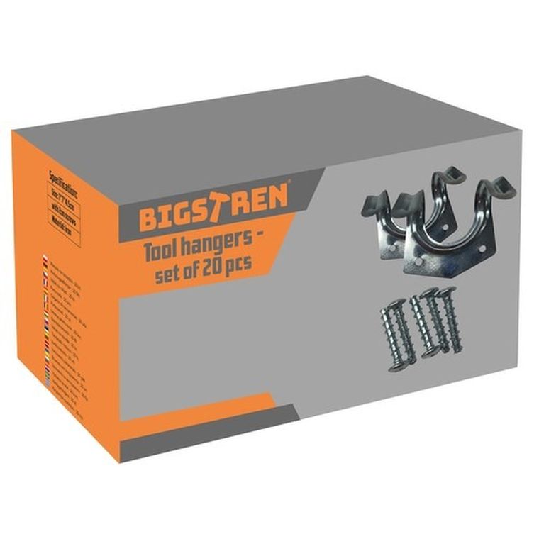 Bigstren, wieszak na narzędzia, 20 szt.