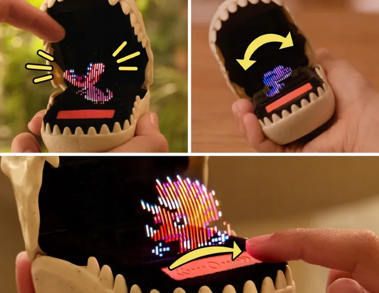 Bitzee, Jurassic World, Dinozaur, interaktywne zwierzątko cyfrowe