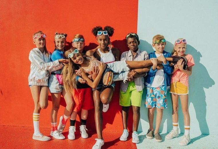 Bling2o, Lawa, maska do pływania, limonkowa