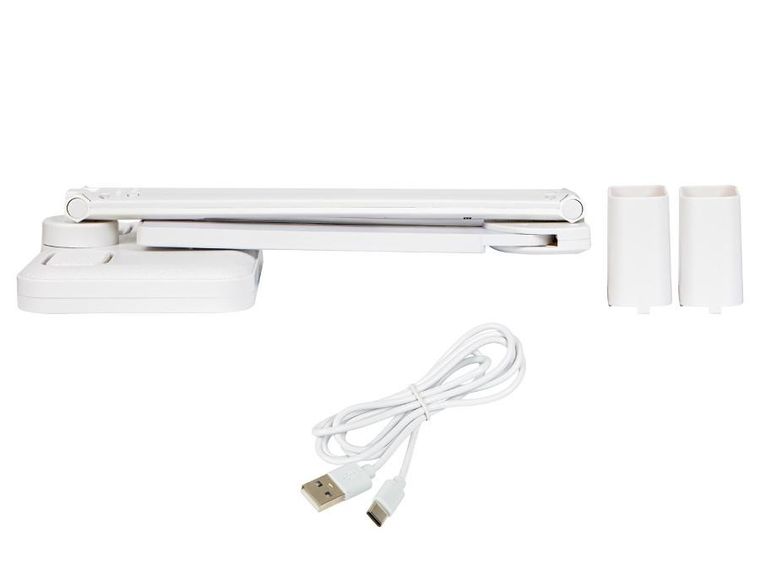 Blow, lampka biurkowa LED z zegarkiem, LB-24