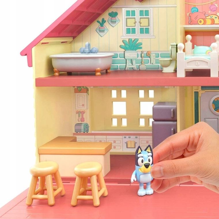 Bluey, Dom rodzinny, zestaw z figurkami