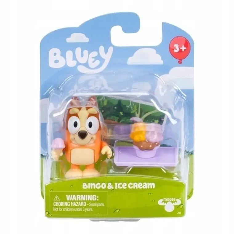 Bluey, figurka z akcesoriami, 1 szt.