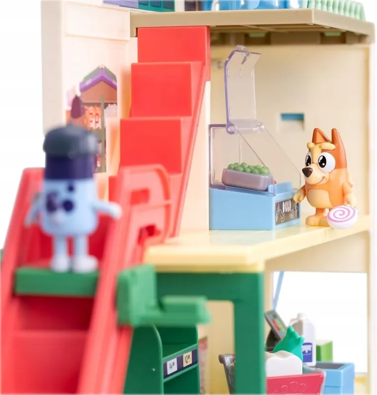 Bluey, Supermarket, interaktywny budynek z zestawem figurek