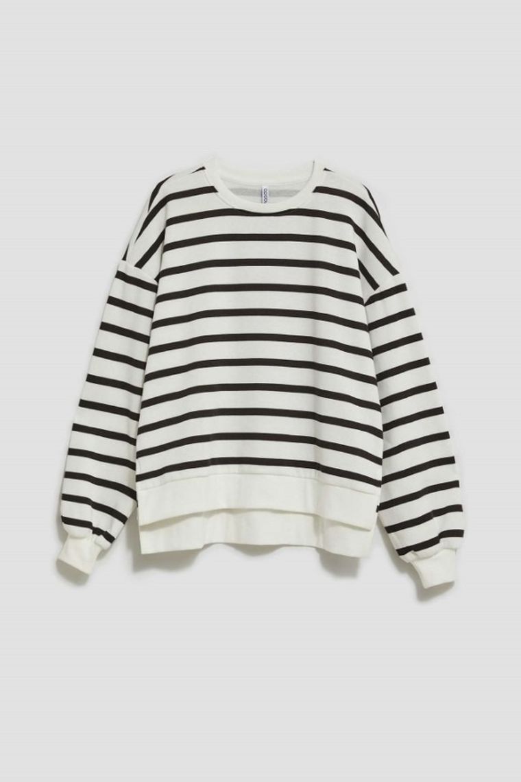 Bluza damska, biała, Moodo