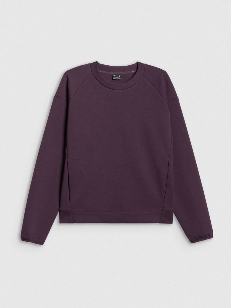 Bluza damska, fioletowa, 4F