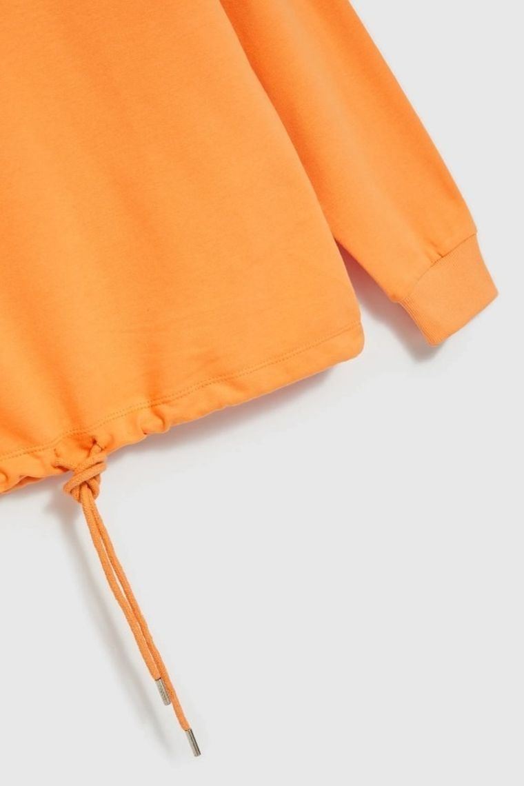 Bluza damska, pomarańczowa, Moodo