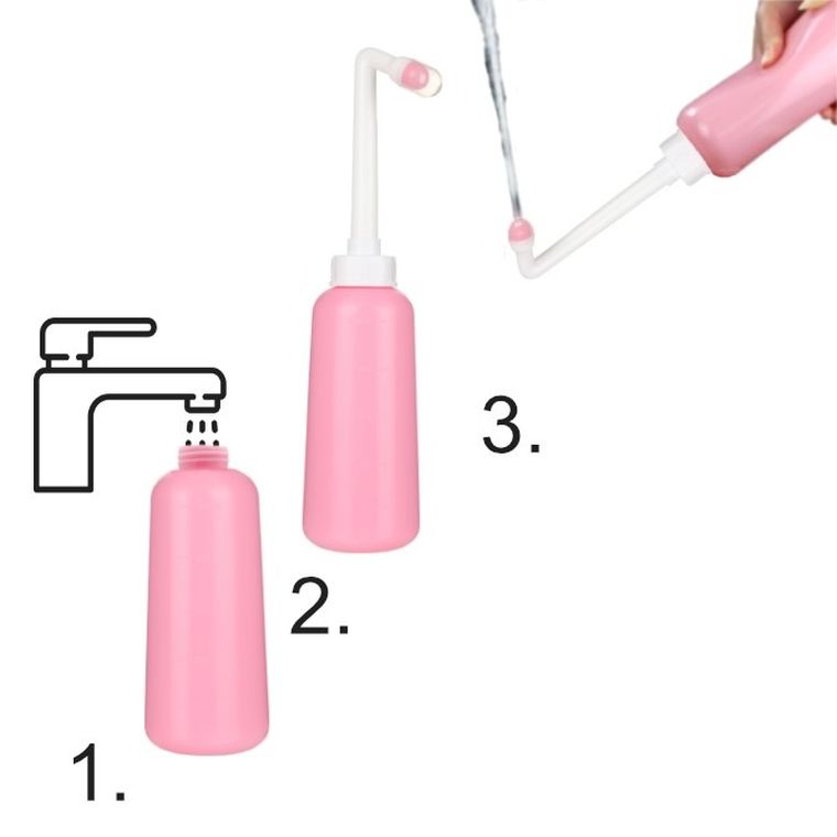 Bocioland, butelka poporodowa do podmywania okolic intymnych, 500 ml