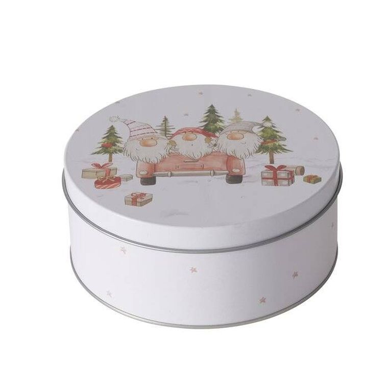 Boltze Home, Carrie, zestaw trzech puszek do przechowywania, średnica 14-20 cm