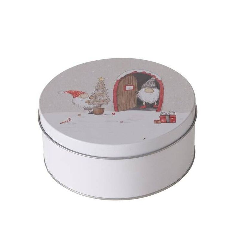 Boltze Home, Fiete, zestaw trzech puszek do przechowywania, średnica 14-20 cm