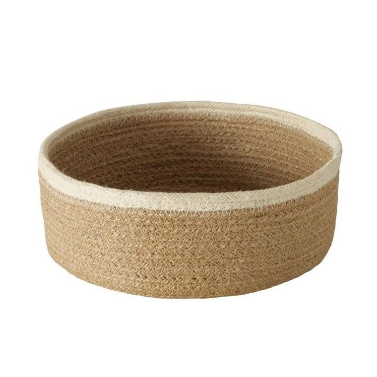 Boltze Home, kosze dekoracyjne Cunas, 3 szt., jutowe