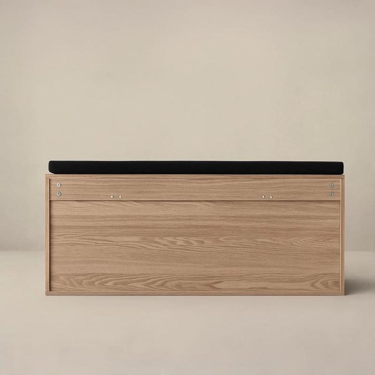 Boximo, Gradia, szafka na buty z siedziskiem i wysuwanymi półkami, 100-34-50 cm