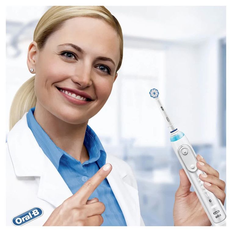 Braun, Oral-B, Genius X 20100S, szczoteczka elektryczna z Bluetooth, white