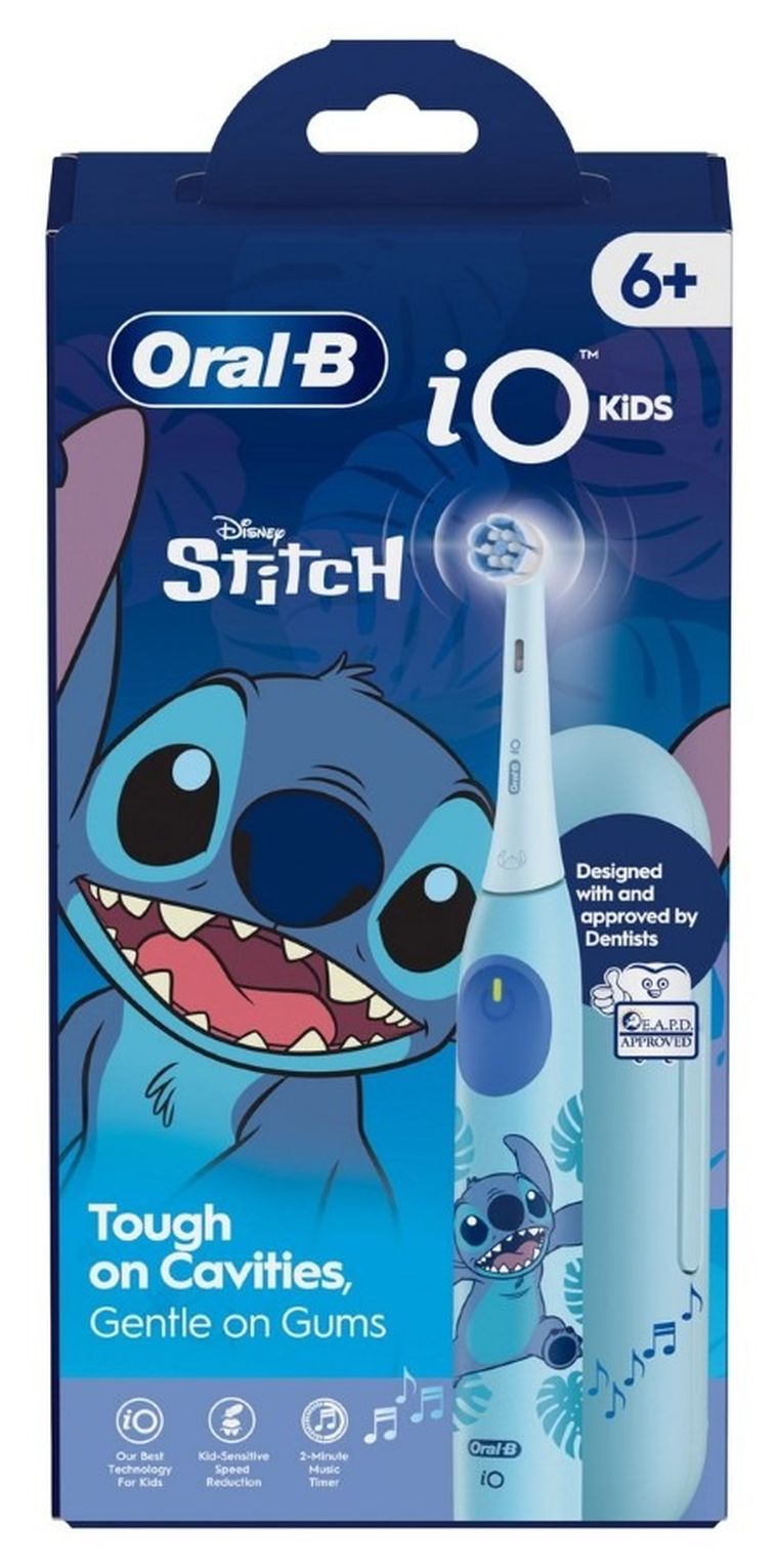 Braun, Oral-B, Lilo i Stitch, iO2 Kids, szczoteczka akumulatorowa dla dzieci