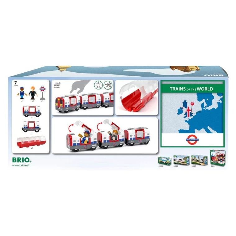 Brio World, Londyńskie Metro, kolejka drewniana