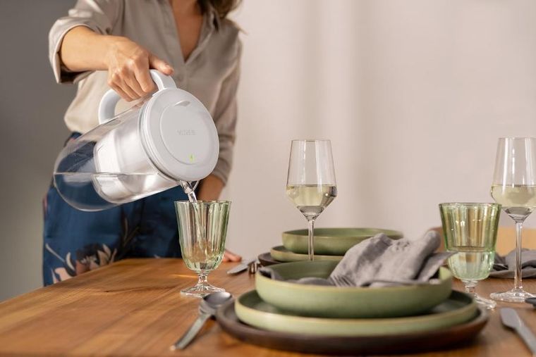 Brita, Glass, dzbanek filtrujący, szary