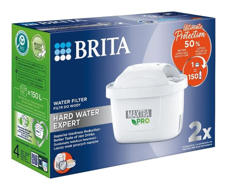 Brita, Maxtra Pro Hard Water Expert, filtr do wody, 2 szt.