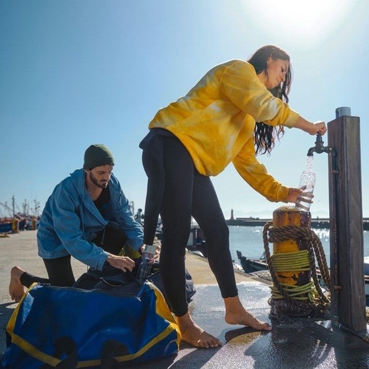 Brita, Vital, butelka filtrująca, błękitna