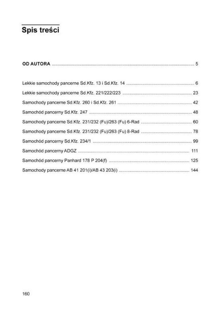 Broń pancerna III Rzeszy. Tom 4. Samochody pancerne