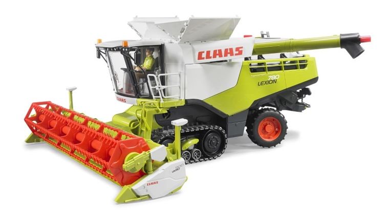 Bruder, kombajn zbożowy wielki Claas Lexion 780 Terra Trac